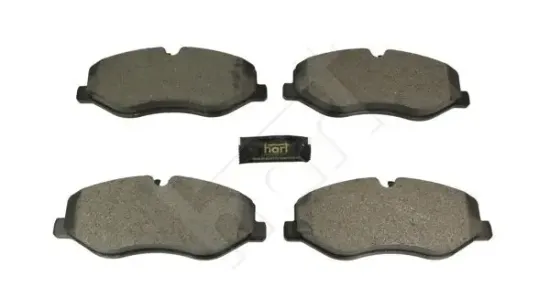 Bremsbelagsatz, Scheibenbremse Vorderachse HART 256 557 Bild Bremsbelagsatz, Scheibenbremse Vorderachse HART 256 557