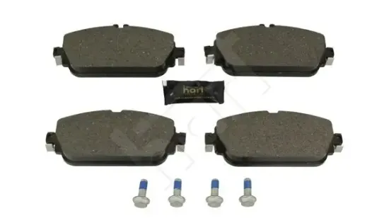 Bremsbelagsatz, Scheibenbremse Vorderachse HART 256 944 Bild Bremsbelagsatz, Scheibenbremse Vorderachse HART 256 944
