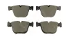 Bremsbelagsatz, Scheibenbremse Hinterachse HART 256 950 Bild Bremsbelagsatz, Scheibenbremse Hinterachse HART 256 950