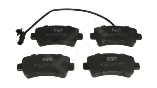 Bremsbelagsatz, Scheibenbremse HART 250 594 Bild Bremsbelagsatz, Scheibenbremse HART 250 594