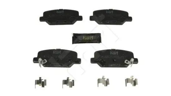 Bremsbelagsatz, Scheibenbremse HART 256 534 Bild Bremsbelagsatz, Scheibenbremse HART 256 534