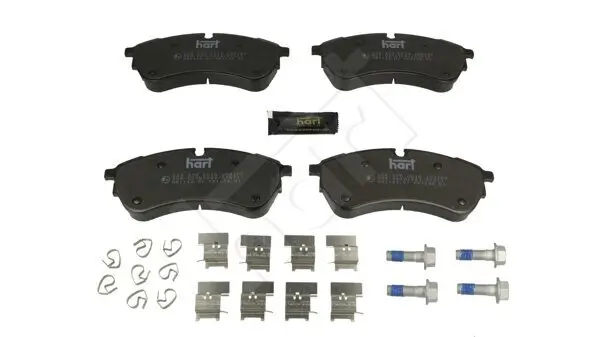 Bremsbelagsatz, Scheibenbremse HART 258 570