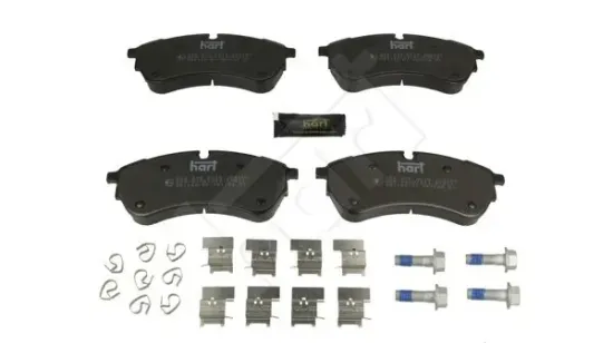 Bremsbelagsatz, Scheibenbremse HART 258 570 Bild Bremsbelagsatz, Scheibenbremse HART 258 570