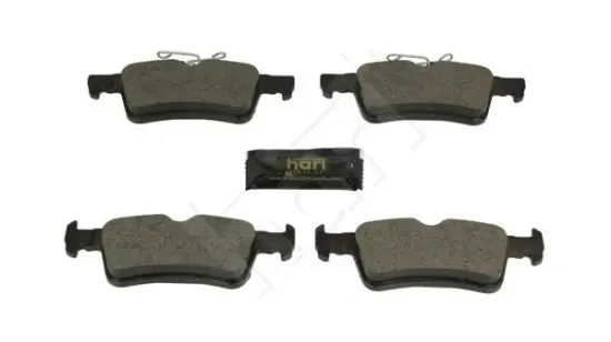 Bremsbelagsatz, Scheibenbremse Hinterachse HART 256 508 Bild Bremsbelagsatz, Scheibenbremse Hinterachse HART 256 508