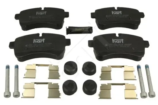 Bremsbelagsatz, Scheibenbremse HART 253 762 Bild Bremsbelagsatz, Scheibenbremse HART 253 762