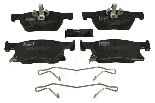 Bremsbelagsatz, Scheibenbremse Vorderachse HART 253 776
