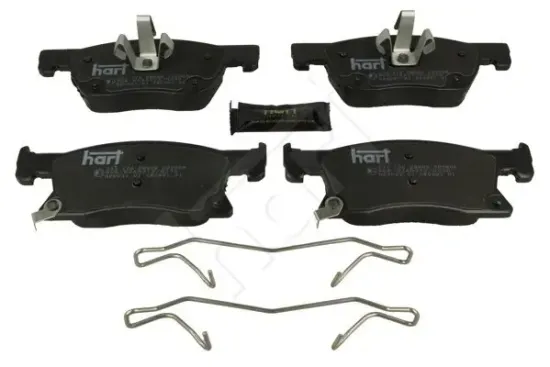 Bremsbelagsatz, Scheibenbremse Vorderachse HART 253 776 Bild Bremsbelagsatz, Scheibenbremse Vorderachse HART 253 776