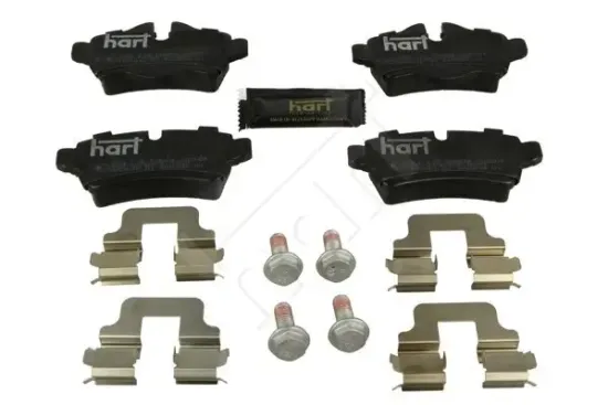 Bremsbelagsatz, Scheibenbremse HART 254 219 Bild Bremsbelagsatz, Scheibenbremse HART 254 219