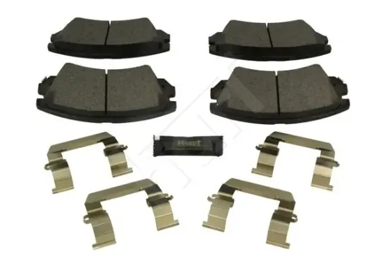 Bremsbelagsatz, Scheibenbremse Vorderachse HART 253 537 Bild Bremsbelagsatz, Scheibenbremse Vorderachse HART 253 537