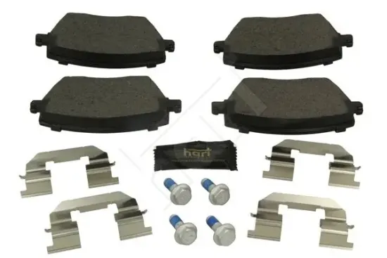Bremsbelagsatz, Scheibenbremse Vorderachse HART 253 765 Bild Bremsbelagsatz, Scheibenbremse Vorderachse HART 253 765