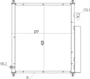 Kondensator, Klimaanlage HART 605 726