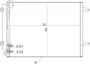 Kondensator, Klimaanlage HART 608 408