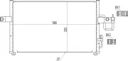 Kondensator, Klimaanlage HART 611 217