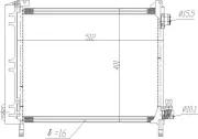 Kondensator, Klimaanlage HART 614 492