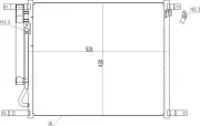 Kondensator, Klimaanlage HART 614 525