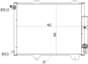 Kondensator, Klimaanlage HART 619 069