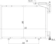 Kondensator, Klimaanlage HART 621 612