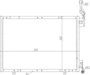 Kondensator, Klimaanlage HART 623 921