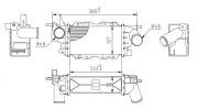 Ladeluftkühler HART 636 915
