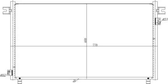 Kondensator, Klimaanlage HART 636 988 Bild Kondensator, Klimaanlage HART 636 988