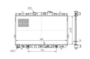 Kühler, Motorkühlung HART 637 150