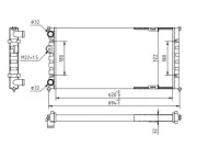 Kühler, Motorkühlung HART 637 211