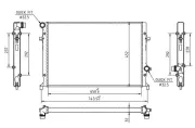 Kühler, Motorkühlung HART 637 213