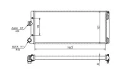 Kühler, Motorkühlung HART 637 224