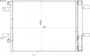 Kondensator, Klimaanlage HART 645 308