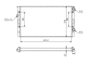 Kühler, Motorkühlung HART 600 246