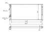 Kühler, Motorkühlung HART 601 435 Bild Kühler, Motorkühlung HART 601 435