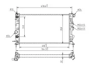 Kühler, Motorkühlung HART 602 079