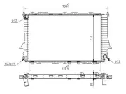 Kühler, Motorkühlung HART 602 757