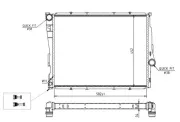 Kühler, Motorkühlung HART 603 374