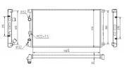 Kühler, Motorkühlung HART 603 408