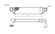 Ladeluftkühler HART 612 718