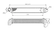 Ladeluftkühler HART 618 602