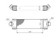 Ladeluftkühler HART 619 306