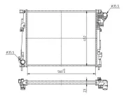 Kühler, Motorkühlung HART 620 238