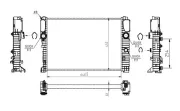 Kühler, Motorkühlung HART 628 625