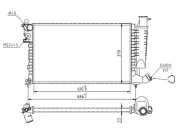 Kühler, Motorkühlung HART 637 132