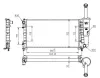 Kühler, Motorkühlung HART 637 133