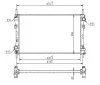 Kühler, Motorkühlung HART 637 136 Bild Kühler, Motorkühlung HART 637 136