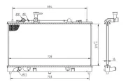 Kühler, Motorkühlung HART 637 139