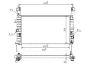 Kühler, Motorkühlung HART 637 203