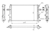 Kühler, Motorkühlung HART 637 216