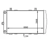 Kühler, Motorkühlung HART 601 709 Bild Kühler, Motorkühlung HART 601 709