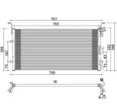 Kondensator, Klimaanlage HART 603 804