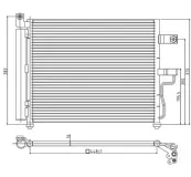 Kondensator, Klimaanlage HART 605 730