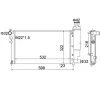 Kühler, Motorkühlung HART 605 881 Bild Kühler, Motorkühlung HART 605 881